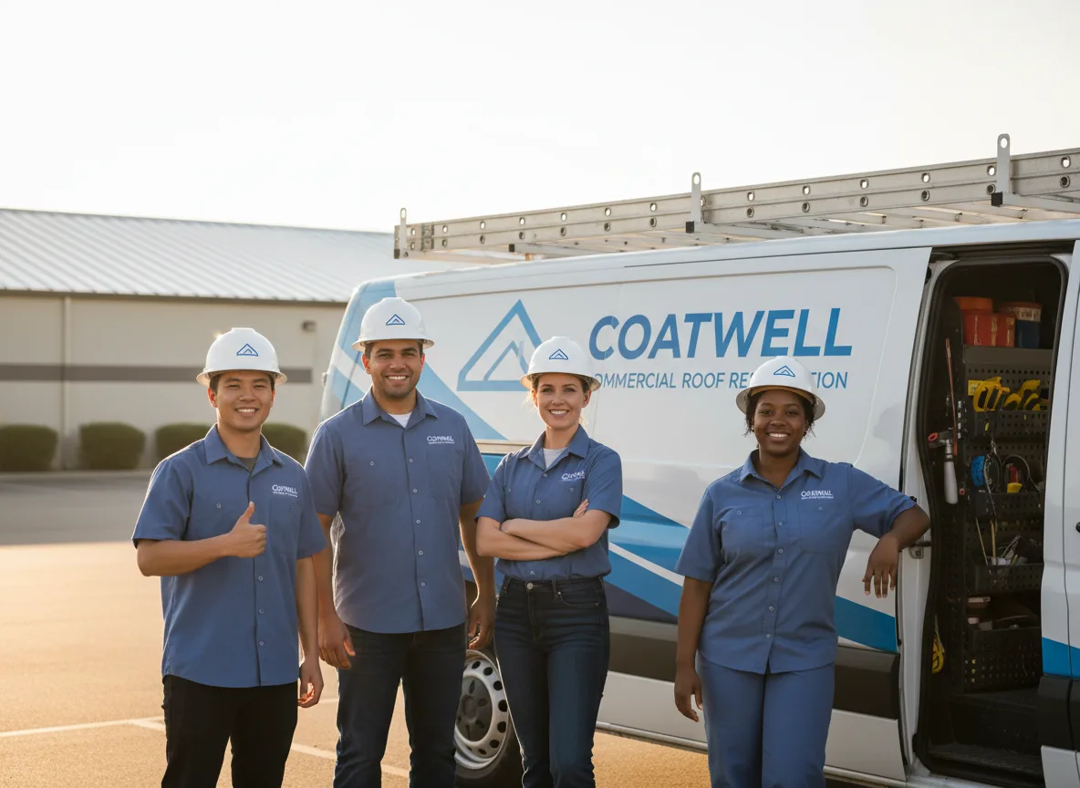 Commercial roof coating company in Strandburg, SD